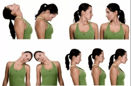 Exercises for the osteochondrosis of the cervix