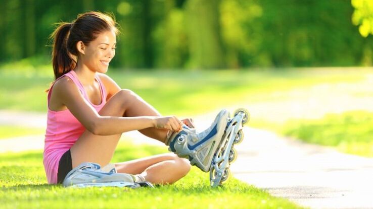 Roller skating to prevent osteoarthritis