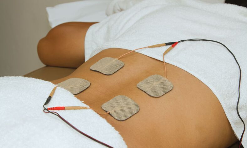 Electrophoresis for back pain